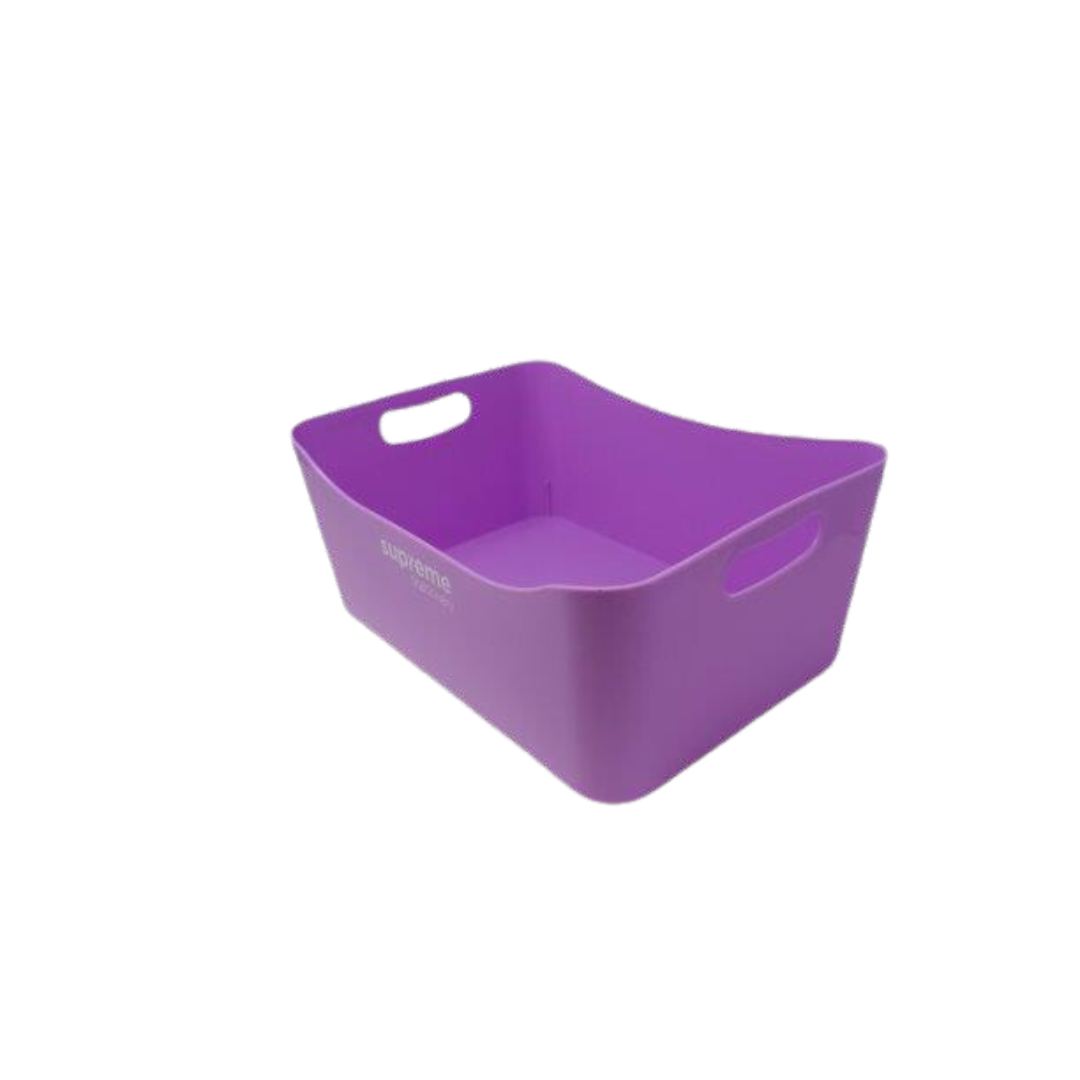 DESK STORAGE BASKET PURPLE (BSK-1763)